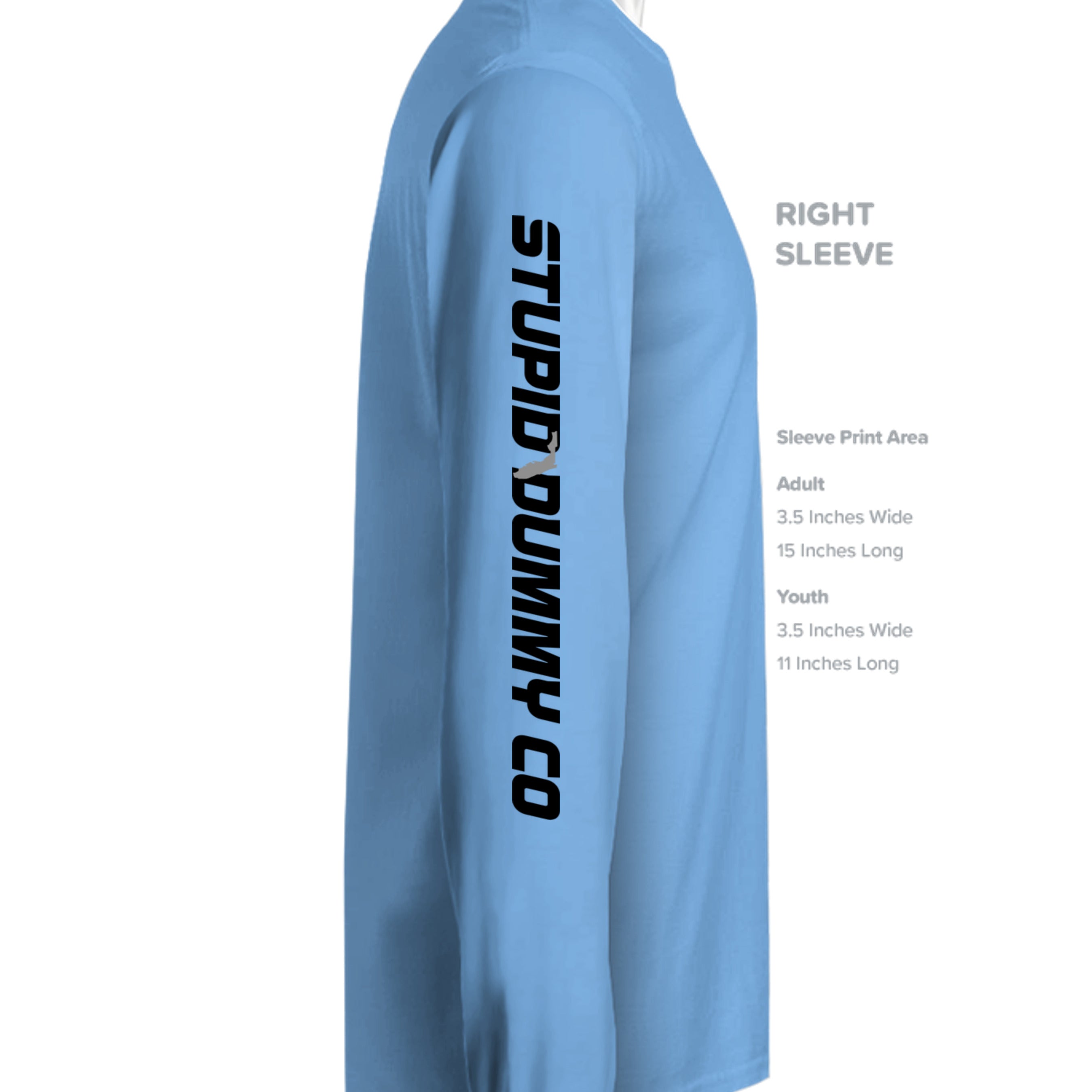 LIGHT BLUE - N3165 - SLEEVE_RIGHT
