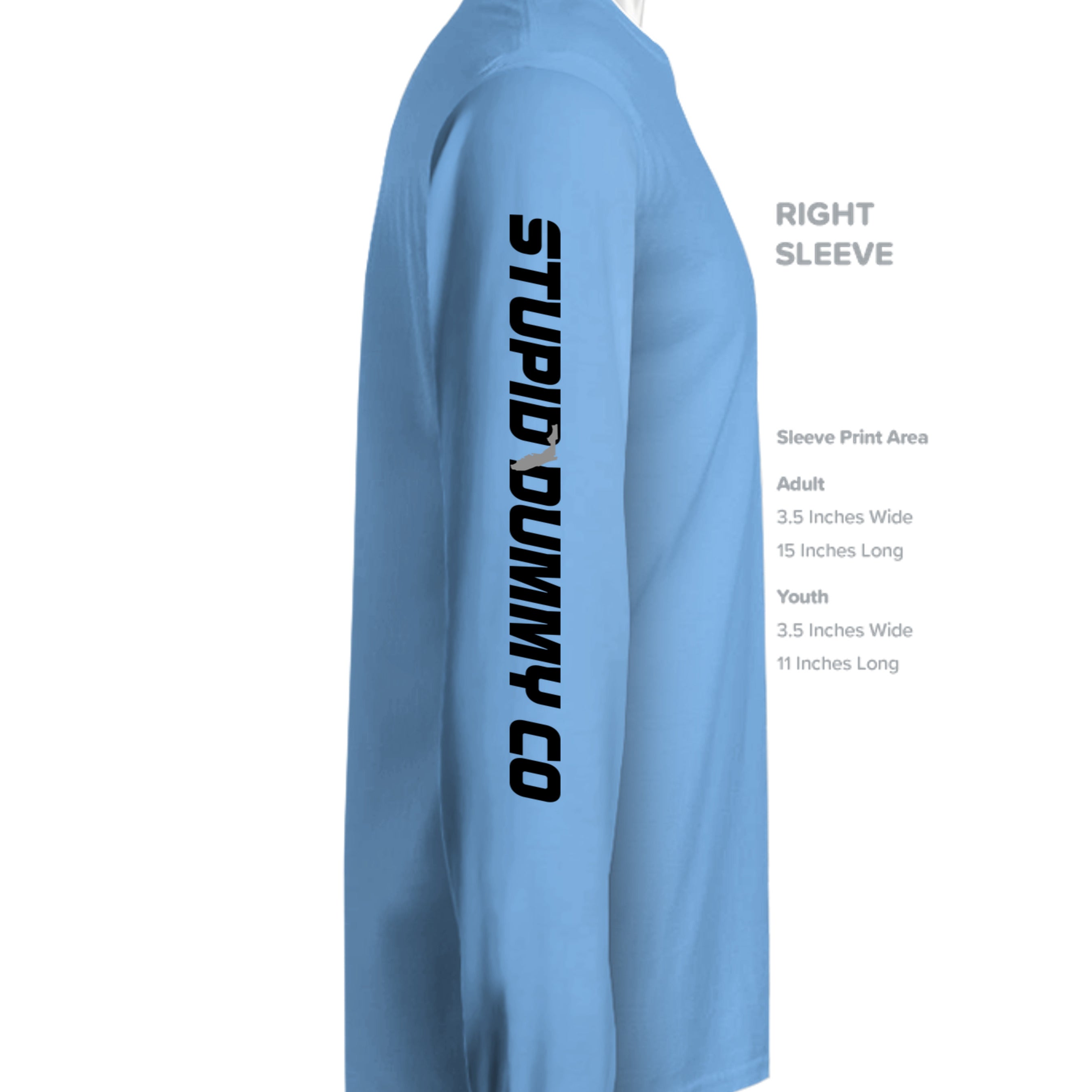 LIGHT BLUE - N3165 - SLEEVE_RIGHT
