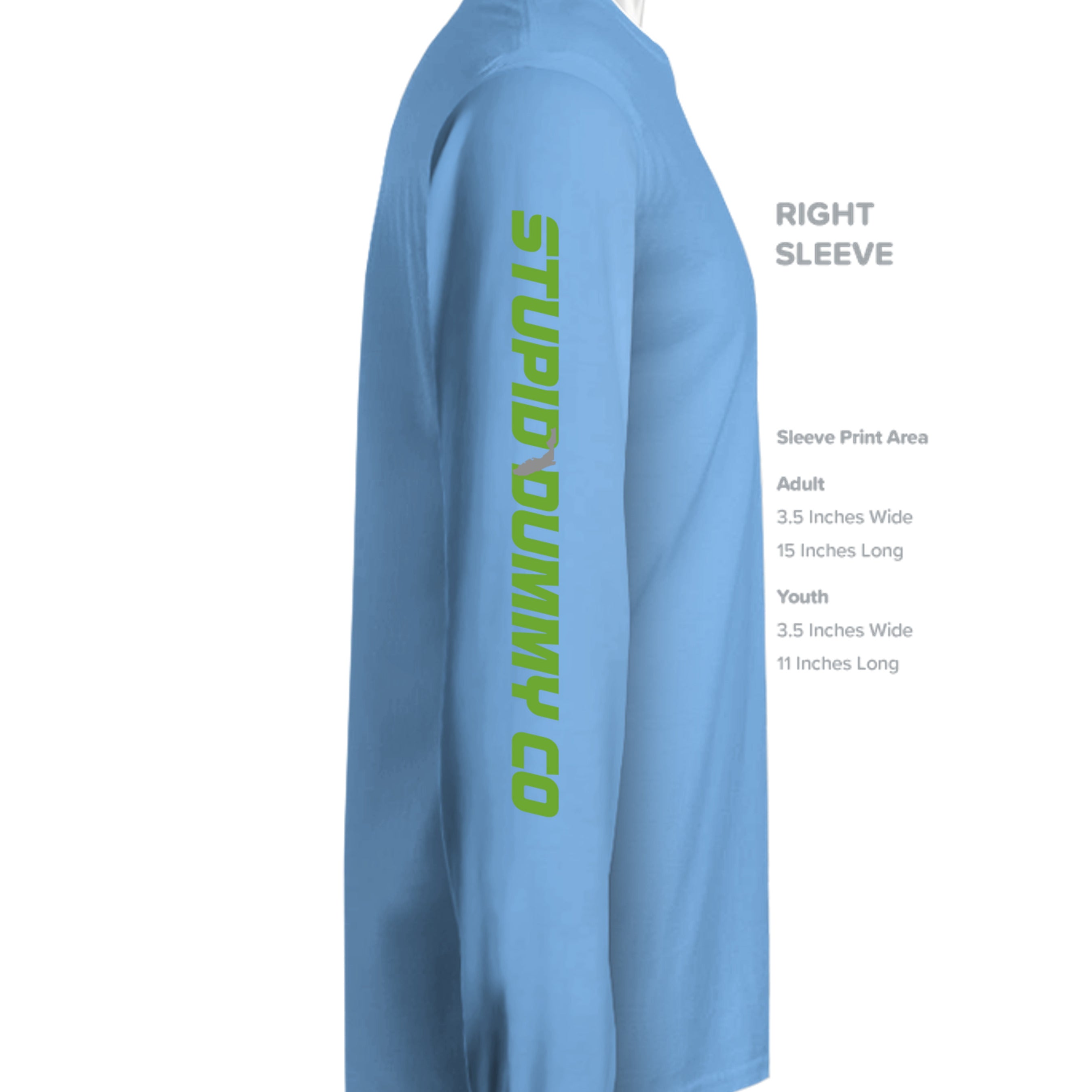 LIGHT BLUE - N3165 - SLEEVE_RIGHT