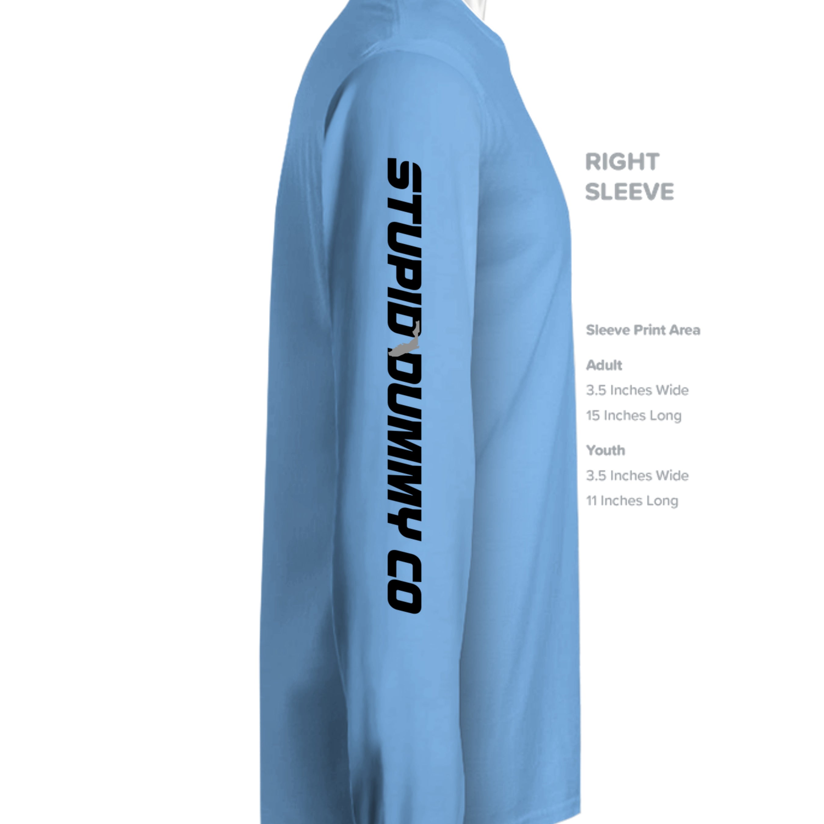 LIGHT BLUE - N3165 - SLEEVE_RIGHT