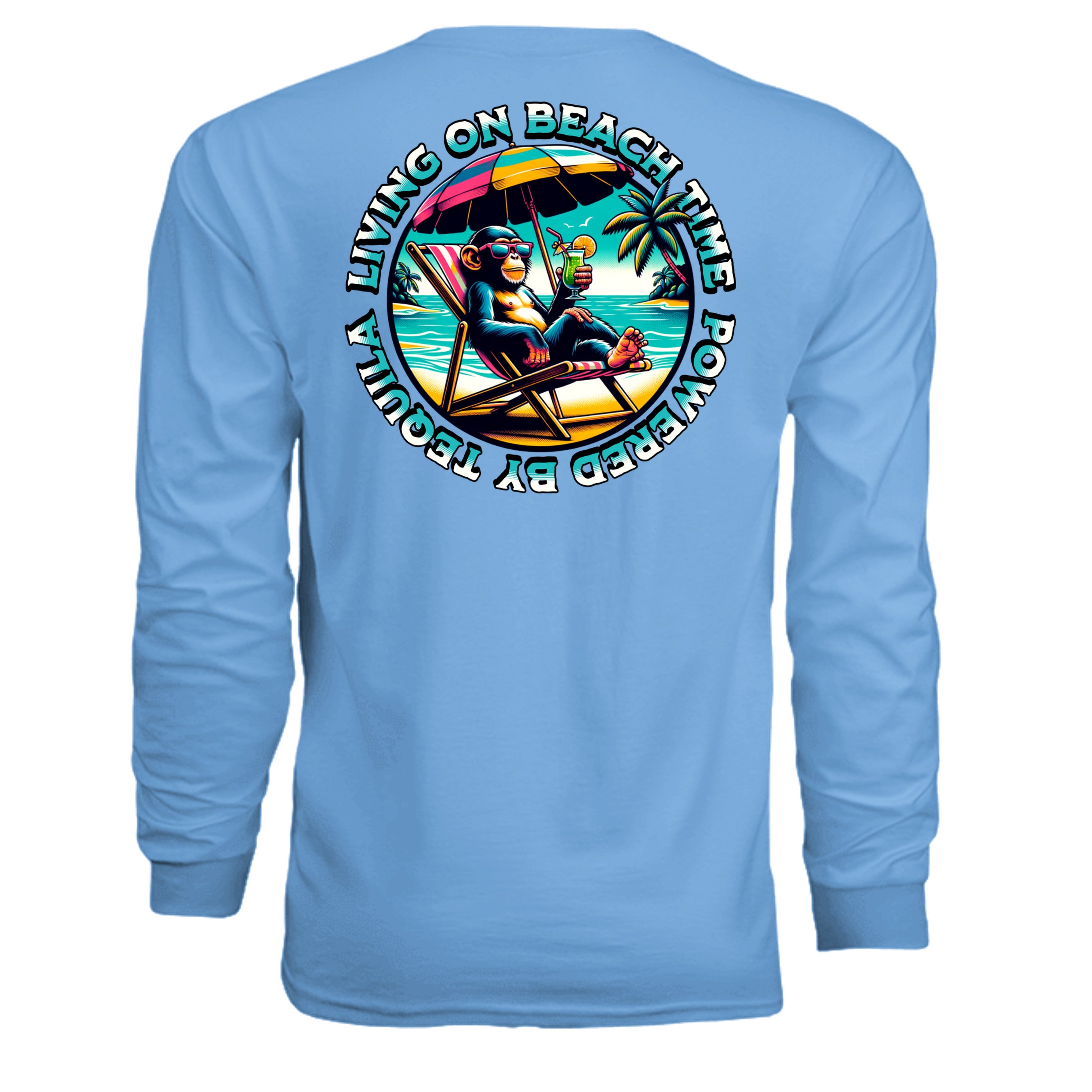 LIGHT BLUE - N3165 - BACK