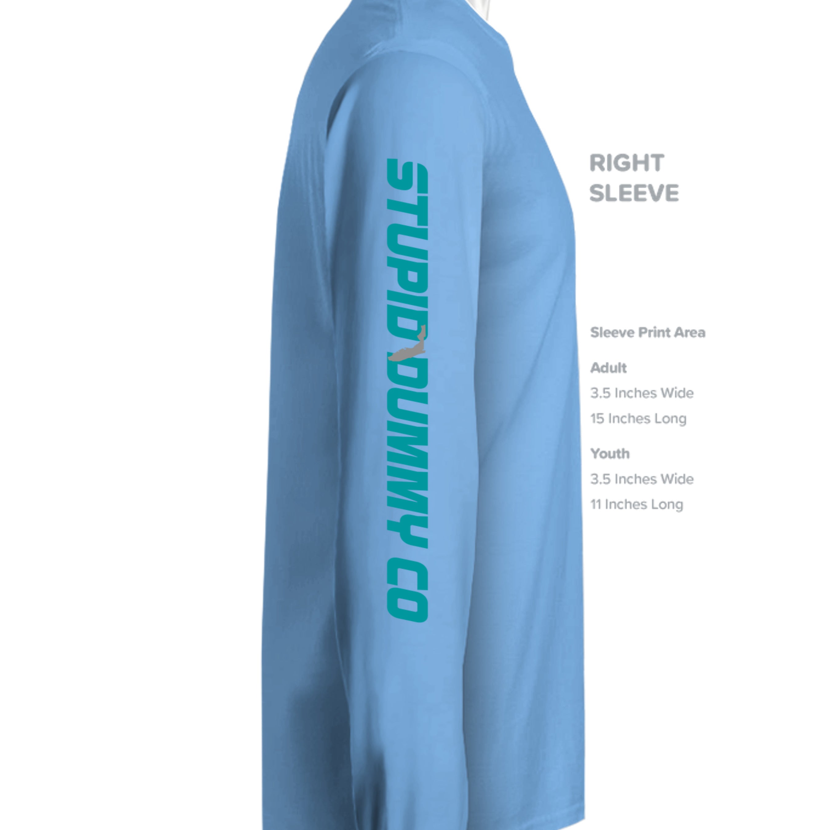 LIGHT BLUE - N3165 - SLEEVE_RIGHT