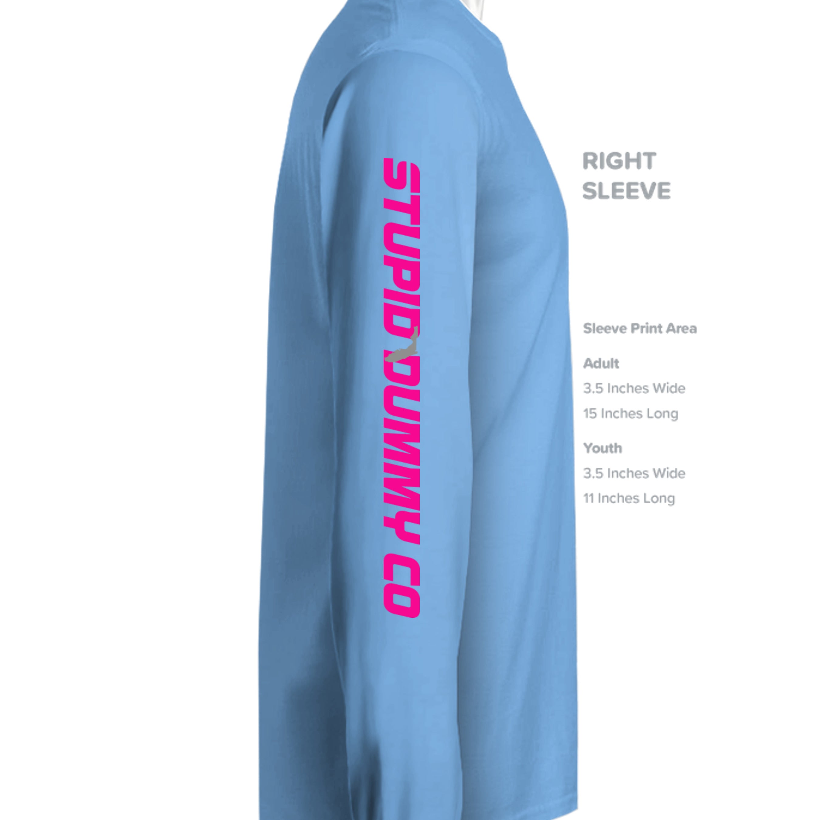 LIGHT BLUE - N3165 - SLEEVE_RIGHT