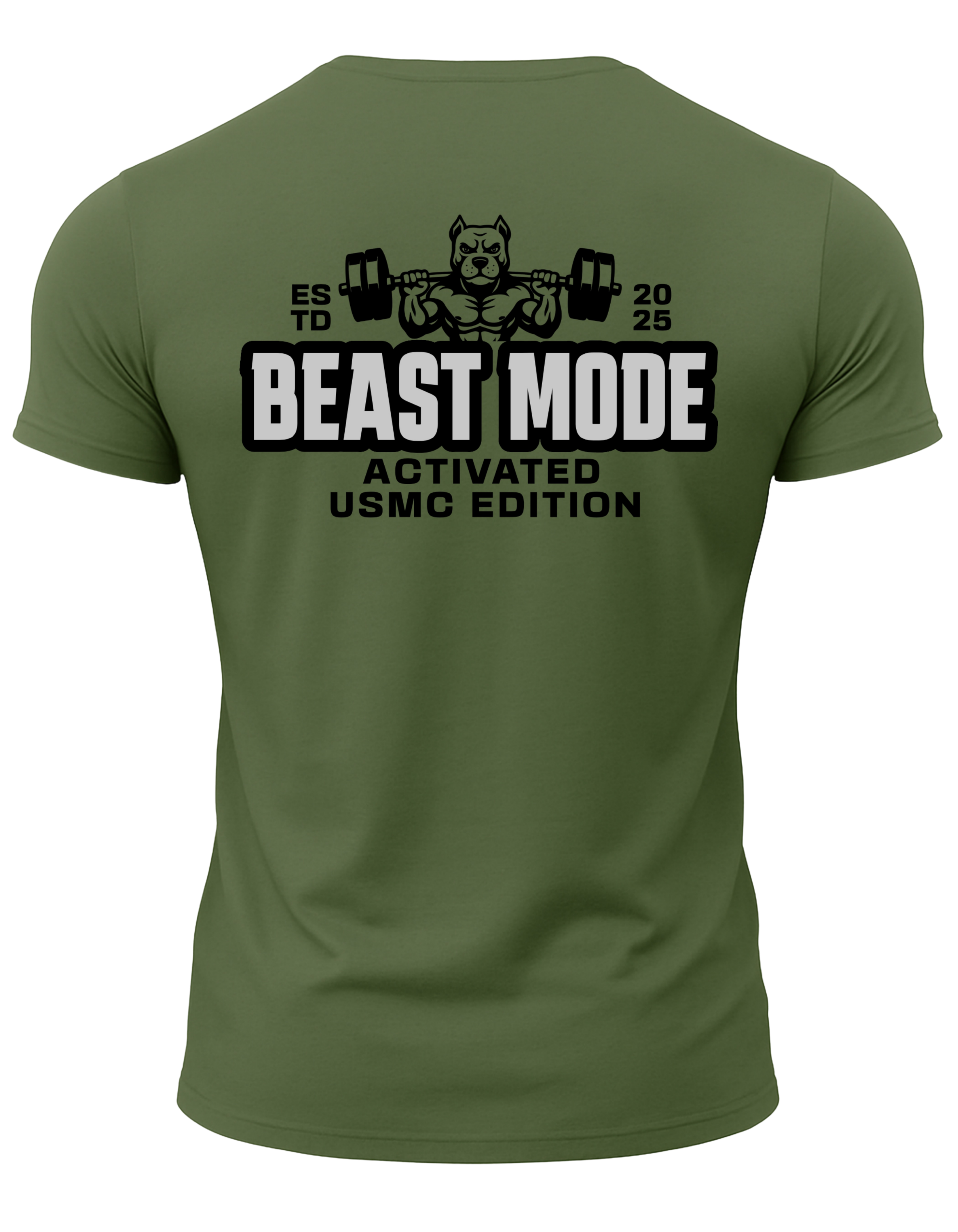 Beast Mode Activated USMC Edition T-Shirt